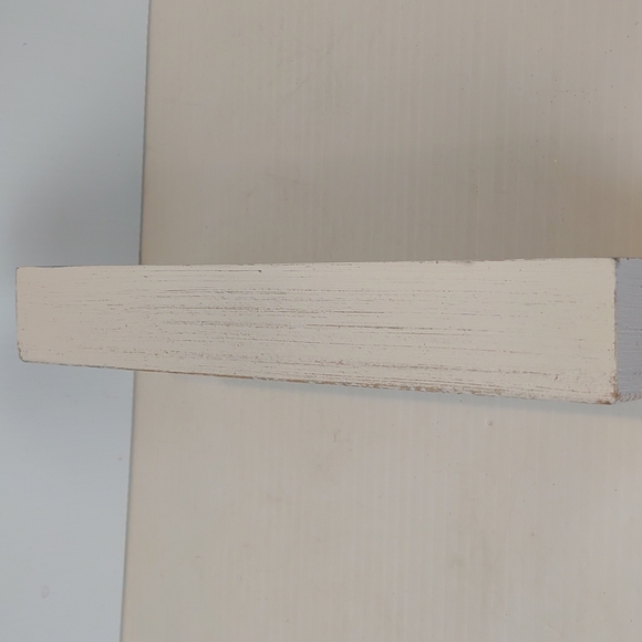 Quill To Paper White Reclaimed Wood "Our First Xmas Mr. & Mrs. Glitter Box Sign - Picture 9 of 12